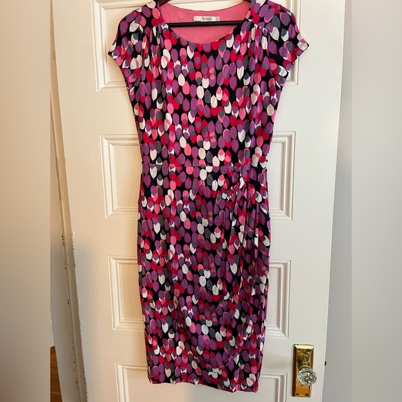Pink & Black pattern Boden dress - Picture 1 of 2